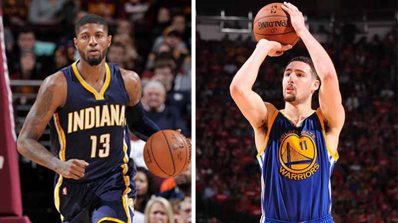 Pacers offered to trade Paul George for Klay Thompson: source