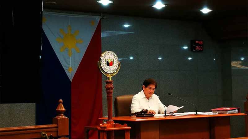 Philippine senator charged with graft, ordered arrested