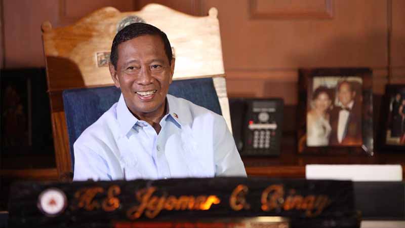 Ex-Philippine veep, son charged with graft, falsifying papers