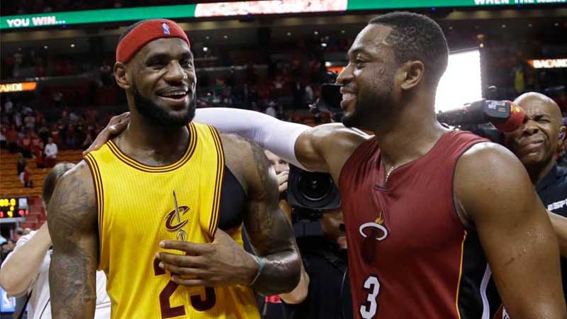 'I'd love to have Wade join the Cavaliers': LeBron James