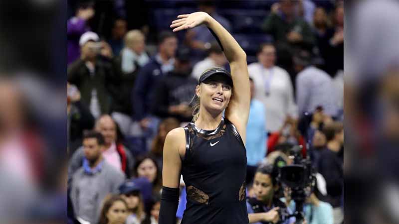 US Open 2017: Sharapova is out