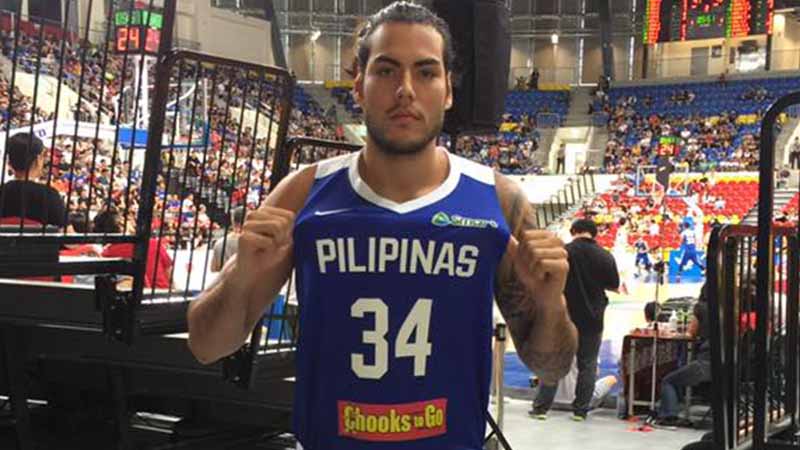 Filipino-German Christian Standhardinger applies for the PBA