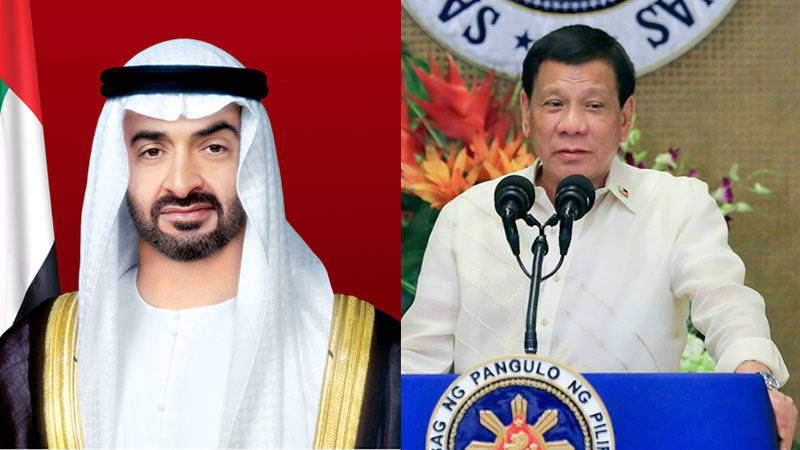 Abu Dhabi crown prince, Duterte discuss 'prospects'