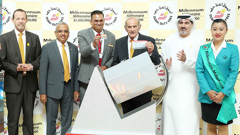 Man, 73, wins Dh1 million in Dubai