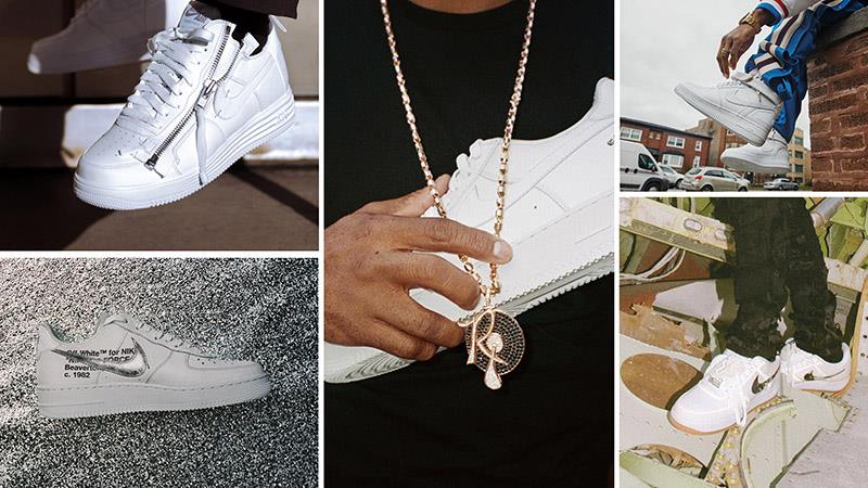 White Air Force 1s gets 5 makeovers on 35th year