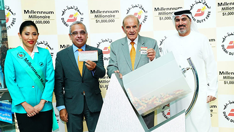 Expat wins Dh1 million jackpot after 10 years