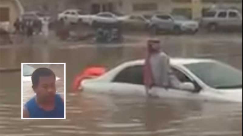 Filipino expat hailed a hero for saving man trapped in Jeddah flood