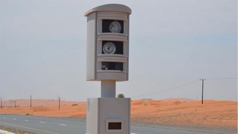 Higher speed limit on Sharjah street
