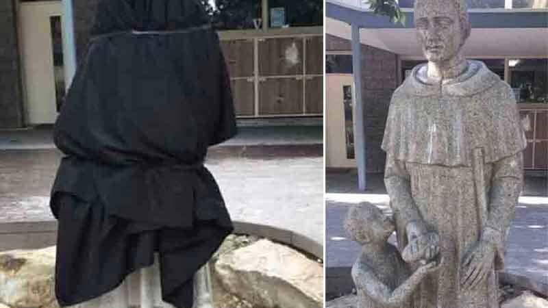 Controversial statue stirs social media uproar