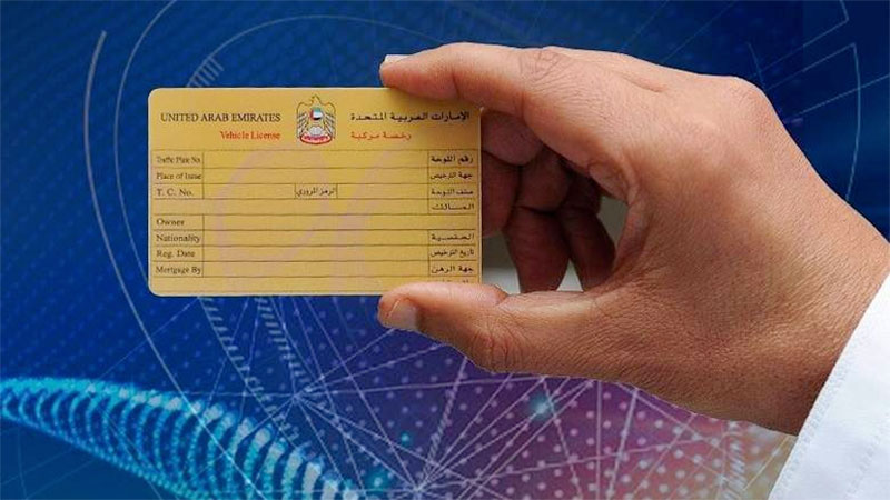 Permanent vehicle registration cards for Abu Dhabi motorists