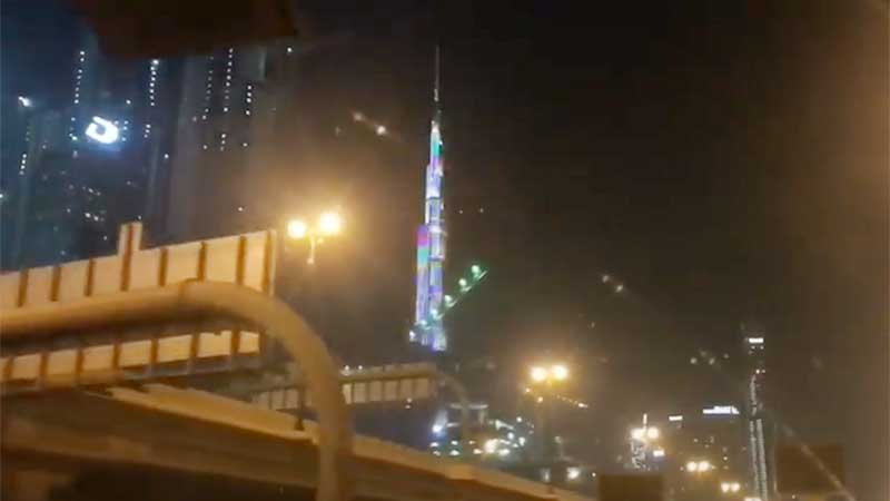 Is this what they're planning for New Year's spectacle at Burj Khalifa?