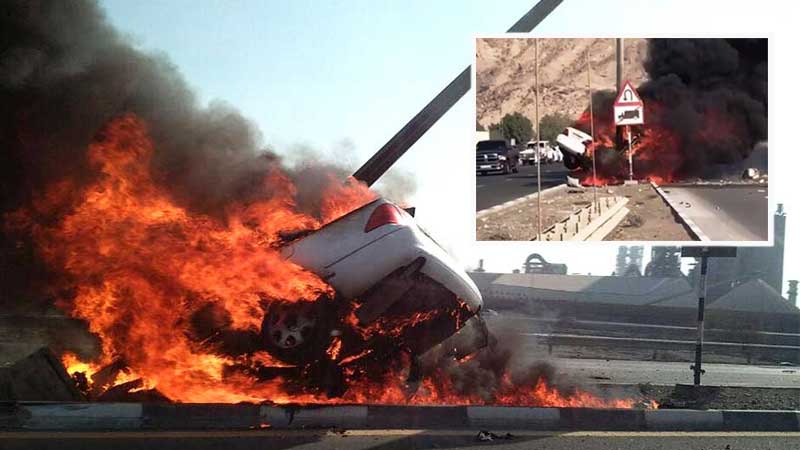 Emirati killed in fiery car crash in Ras Al Khaimah