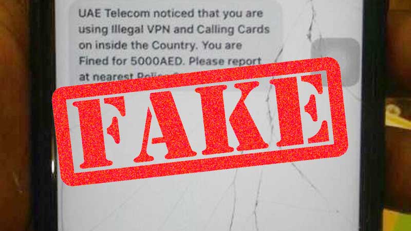 TRA: Report of Dh5,000 fine for using VPN a hoax