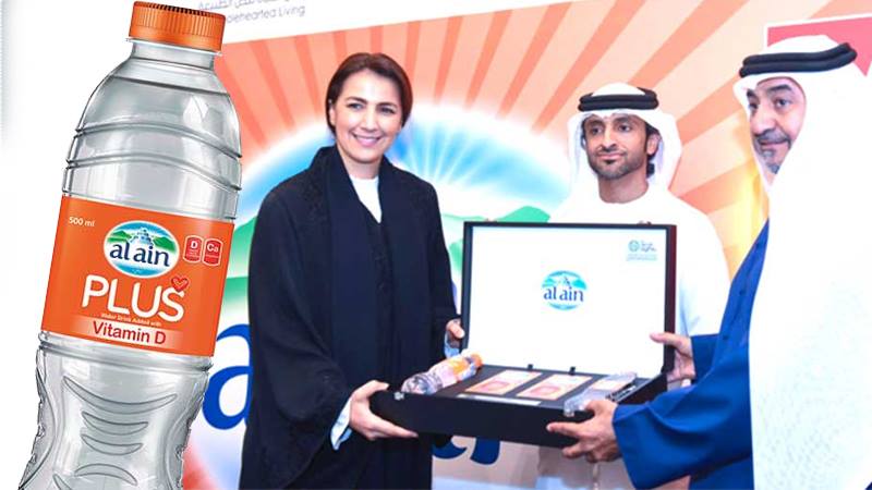 Now drink bottled vitamin D water in UAE