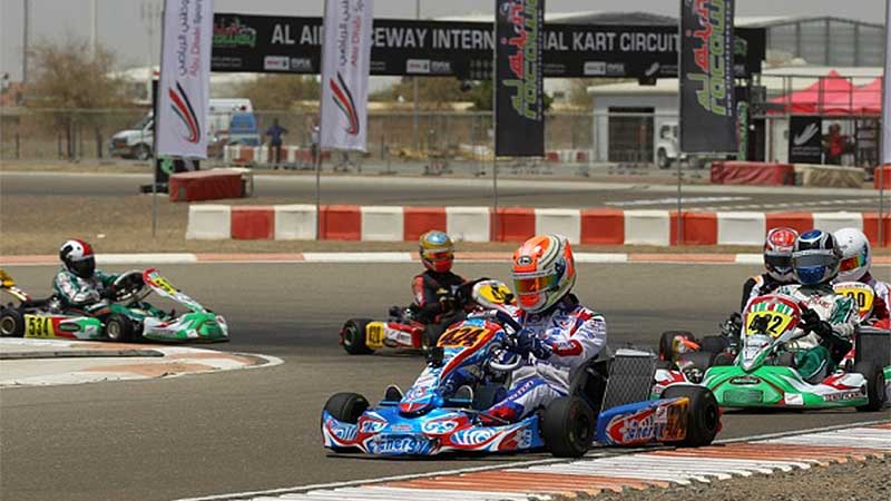 UAE’s youngest karting drivers race for qualifiers