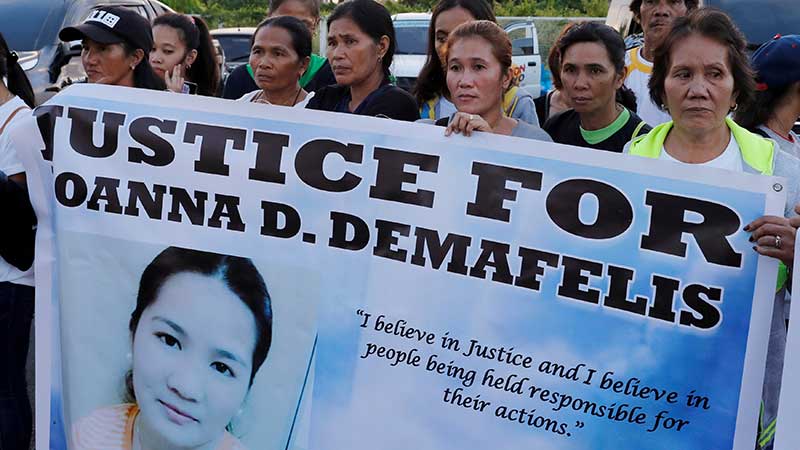 Filipina Demafelis Kuwait murder case: Syrian woman convicted