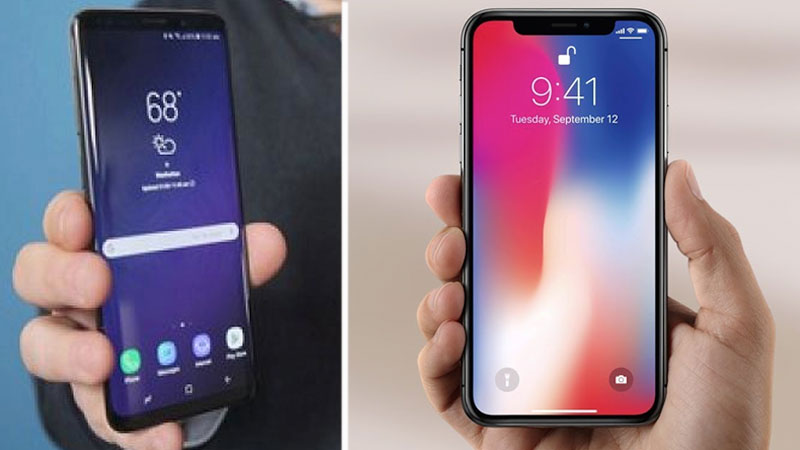 Samsung Galaxy S9 vs iPhone X: how they compare