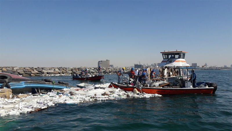 Sunken cargo ship recovered from Dubai Creek. Here's what they found