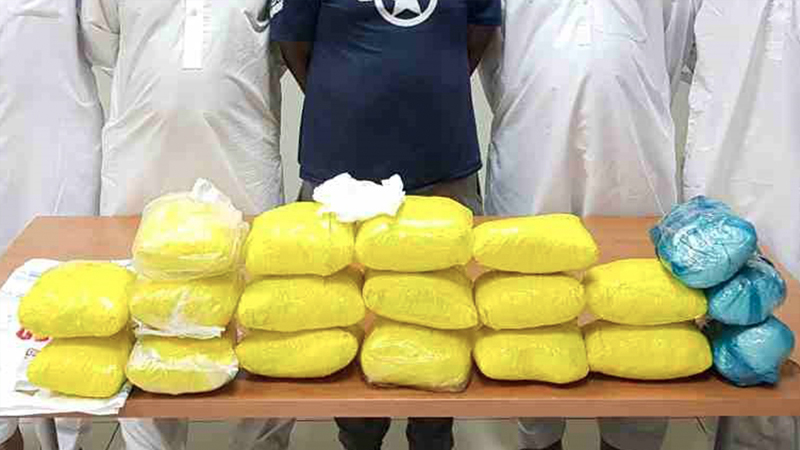 5 drug dealers arrested in Dubai, 20kg of heroin seized