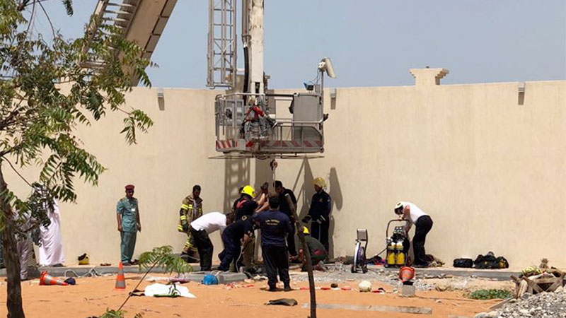 2 workers buried alive in Ras Al Khaimah well