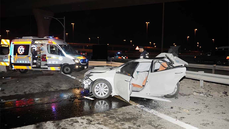 1 killed, 8 hurt in Abu Dhabi car pile-up