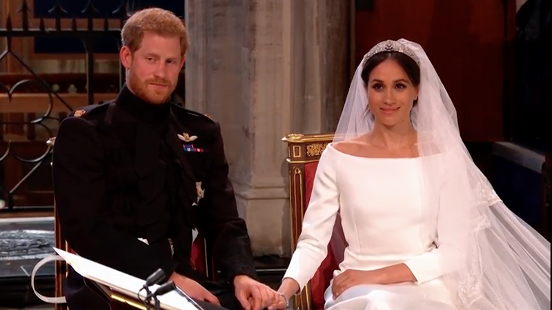 Live: Prince Harry and Meghan Markle wed