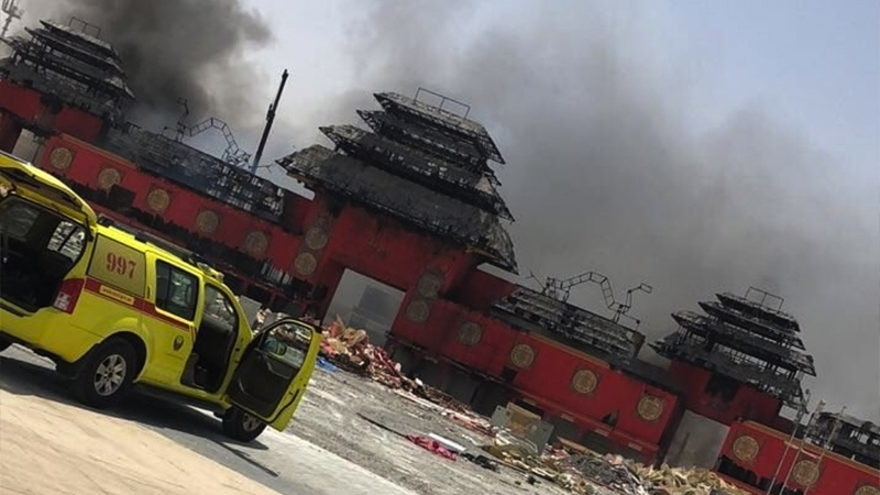 Fire breaks out in Dubai Global Village
