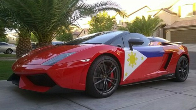 Filipino motorcade in Dubai for Philippine Independence Day