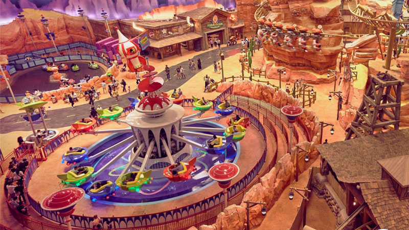 World's biggest indoor theme park opens in Abu Dhabi