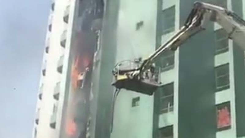 Fire breaks out in Ajman residential building