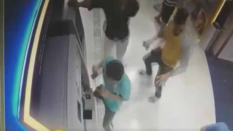 Video: car crashes into ATM at Dubai BurJuman mall