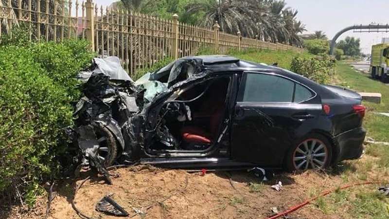 1 injured in Abu Dhabi car pile-up