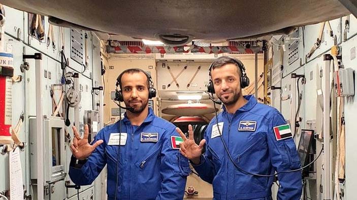 UAE's first astronauts train for historic space journey