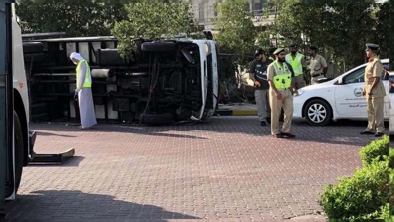 1 killed, 2 injured as vehicle overturns in Dubai’s Palm Jumeirah