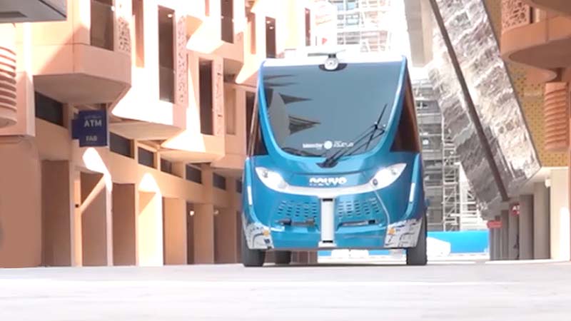 Driverless shuttle service launches in Abu Dhabi's Masdar City