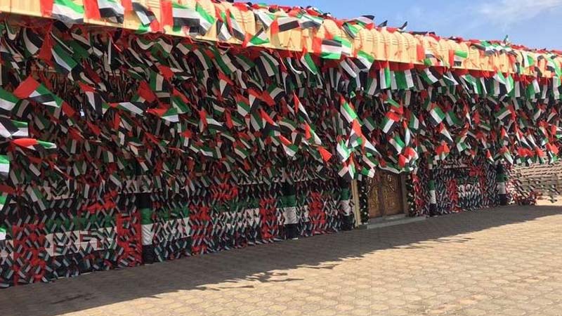 100,000 UAE flags to decorate man’s home in new feat