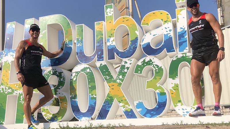 Dubai Marathon Man reaches halfway point in 30-marathon challenge