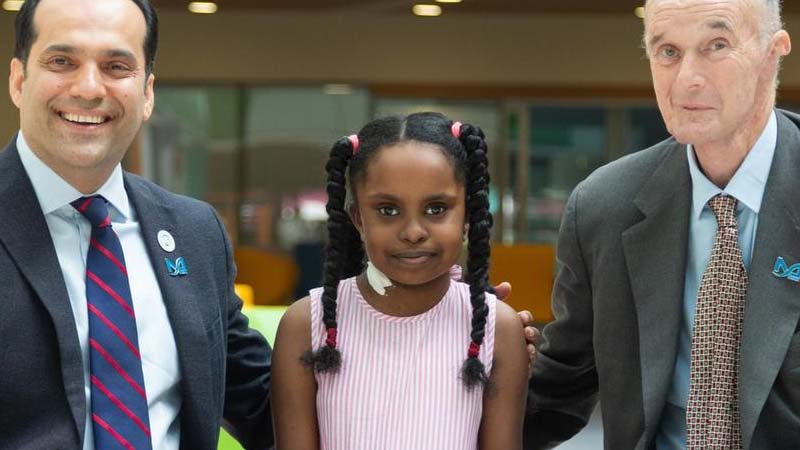 Girl gets ‘historic’ kidney transplant in Dubai