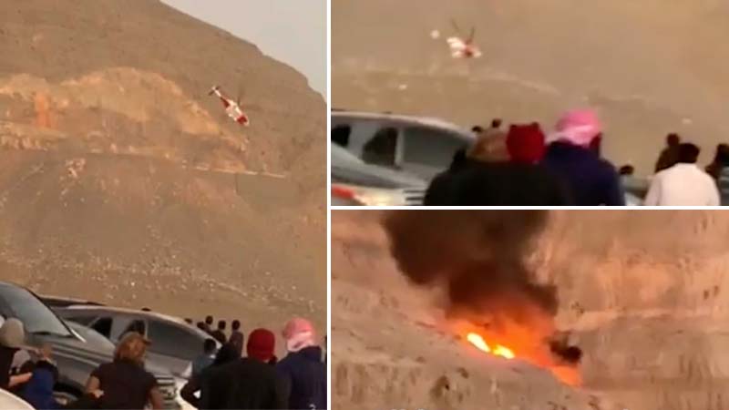 RAK zipline rides cancelled after helicopter crash