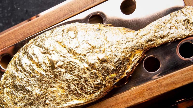 New Dubai restaurant serves fish covered in 23k gold