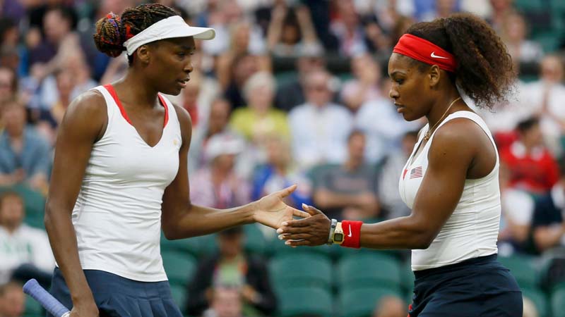 Serena Williams vs Venus at Abu Dhabi tennis championship