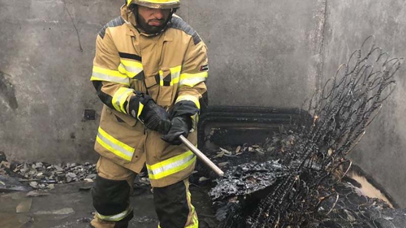 Gas explosion in Ajman café, 2 buildings on fire