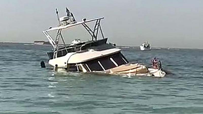11 rescued as Dh5.5 million yacht sinks off Dubai Marina