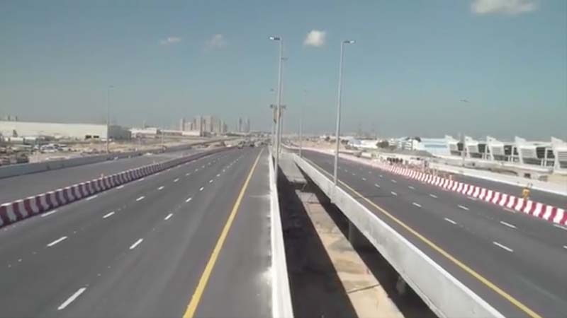 Watch: Key bridge to Dubai Expo site opens