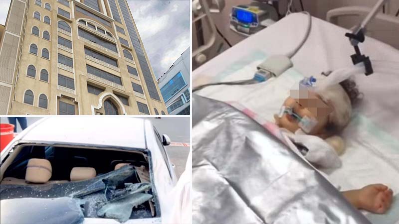 Baby in stable condition after falling from Ras Al Khaimah building