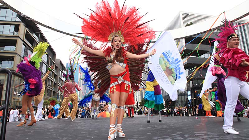 Pictures: Brazilian carnival takes over Dubai’s City Walk