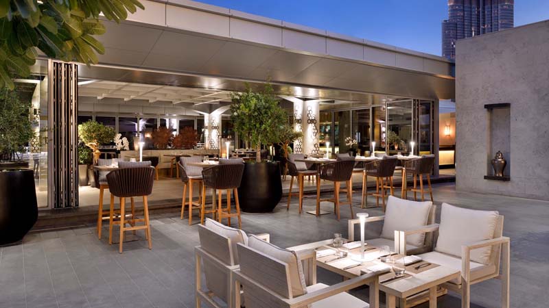 Daily happy hours at Cabana in The Address Dubai Mall