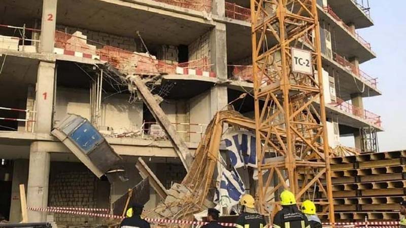 Man dies in crane collapse at Abu Dhabi site