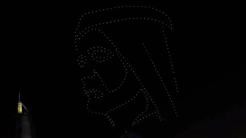Watch: Dubai breaks another world record with drones