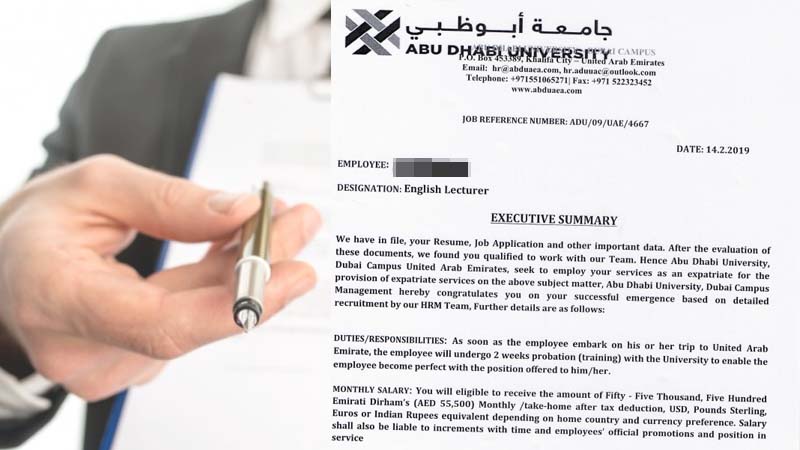 Indian gets Dh55,000 fake job offer in Dubai